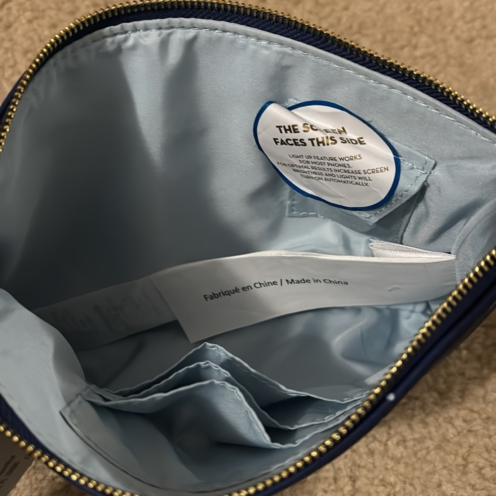 Disney Mickey Mouse Blue Wristlet - Picture 3 of 3